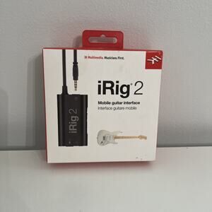 IK Multimedia iRig 2 Guitar Interface for iOS and Mac